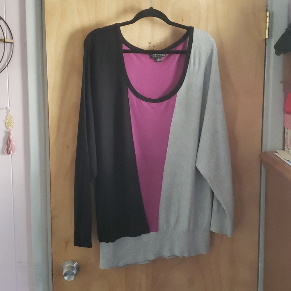 Colorblock Sweater